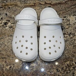 Crocs Kids Classic Clog - White